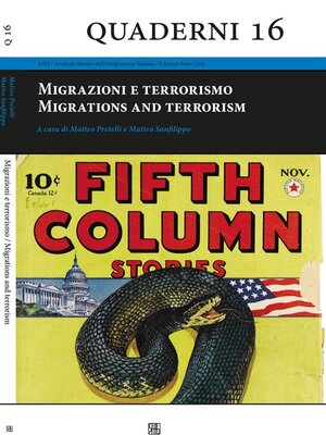 cover image of Migrazioni e terrorismo. Migrations and terrorism